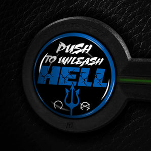 Push to Unleash Hell - Bronco Sport & Full Size (2021-2024) Push Start Button Cover