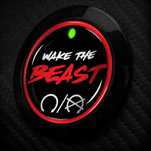 Wake the Beast Ford F-Series Push Start Button Cover for F150 F250 Super Duty Truck