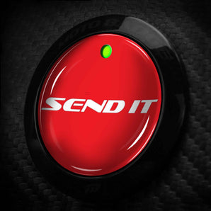 SEND IT - Fits Ford F Series Trucks - Push Start Button Cover for F150 F250 Super Duty and More