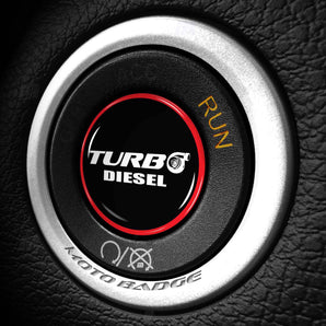 Turbo Diesel Start Button - Fits RAM Cummins Truck 2500 3500 4500 Dodge Ignition