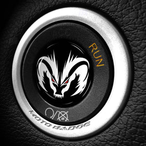 Start Button Cover For RAM Truck Bighorn TRX Hemi Dodge Cummins 1500 2500 3500